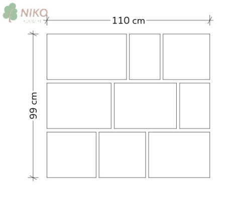 Viastein Almada strukturált kagylóhéj árnyalt 6 cm