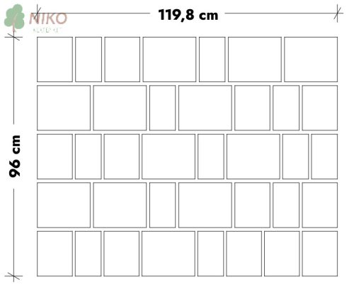 Viastein Vieto Mistro antracit/fehér árnyalt 6 cm