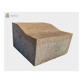 Viastein K-szegély mokka árnyalt