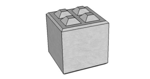 BetonEpag Megablokk 60x60x60 cm