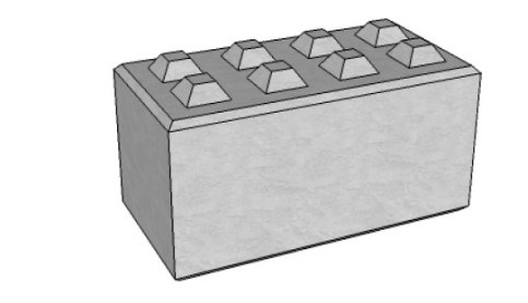 BetonEpag Megablokk 120x60x60 cm