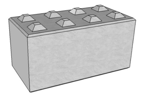 BetonEpag Megablokk 160x80x80 cm