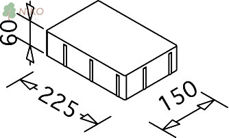 BetonEpag Flamand antik barna 6 cm