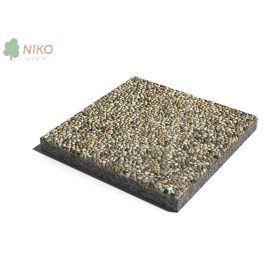 Leier Classic-Line burkolólap 40x40x3,8 gyöngykavicsos