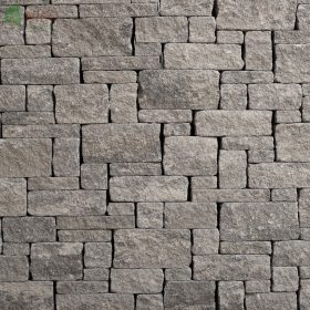   Leier Kaiserstein Castrum falazókő 12 cm füstantracit melírozott