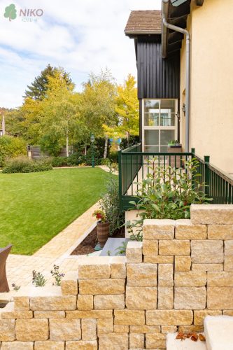 Leier Kaiserstein Castrum falazókő 24 cm fuoco