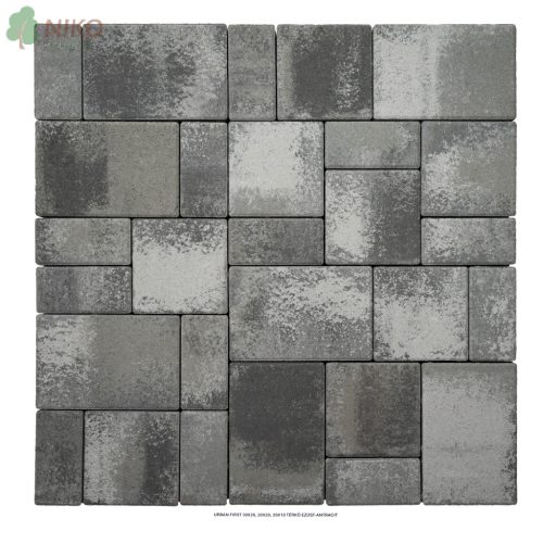 Terrán Urban First ezüst-antracit 6 cm