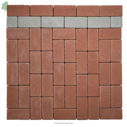 Terrán Classic Zone piros 8 cm